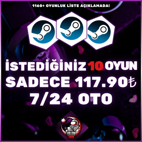  İstediğiniz 10 Oyun - OTO TESLİMAT