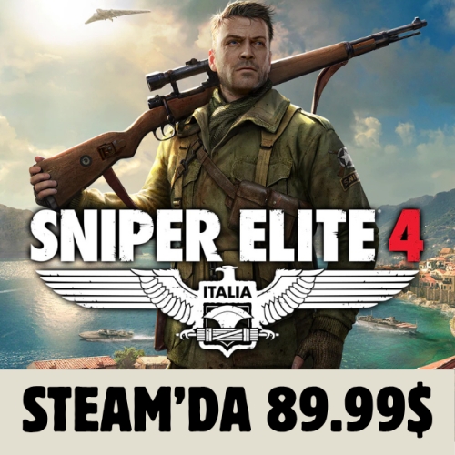  Sniper Elite 4: Deluxe Edition  Steam Key  Steamda $89