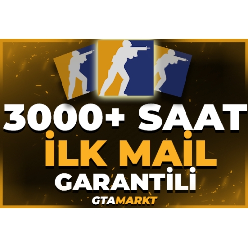  ⭐3000+ SAAT CS2 STEAM HESABI  GARANTİ⭐