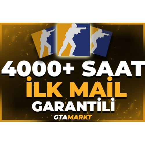  ⭐4000+ SAAT CS2 STEAM HESABI  GARANTİ⭐