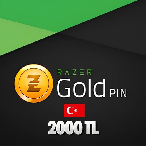  Razer Gold 2000 TL Pin