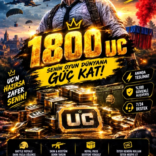 Pubg Mobile 1800 UC