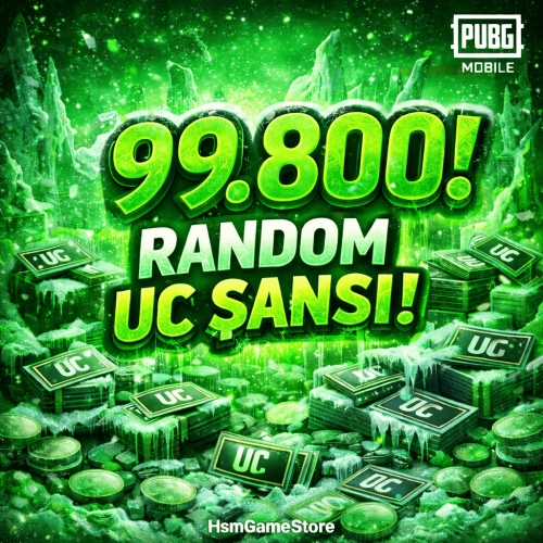  99800 UC ŞANSI – RANDOM UC