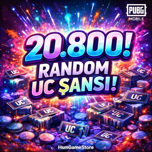 20800 UC ŞANSI – RANDOM UC