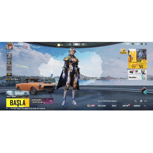  GODZİLLA ÇANTA MÜKEMMEL PUBG HESAP