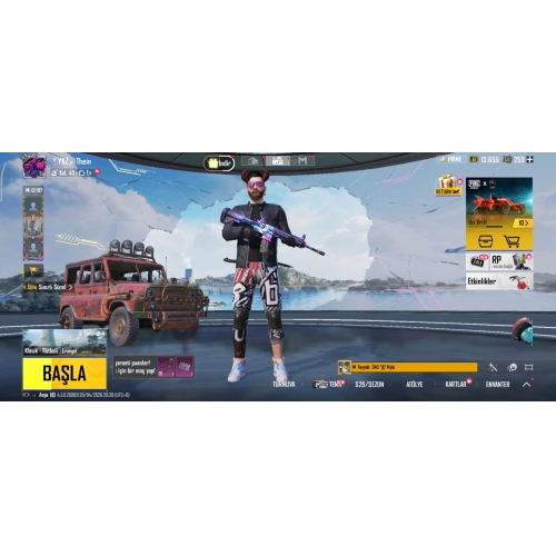  FULL DOLU NADİR PUBG HESAP