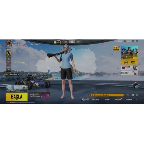  ESKİ SEZON DOLU DOLU PUBG HESAP