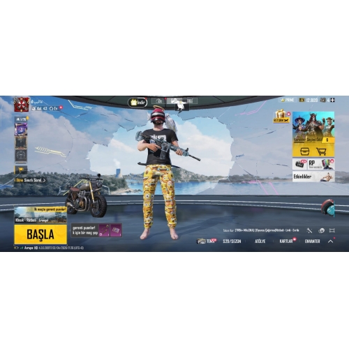  NADİRLİK ABİDESİ  PUBG HESAP