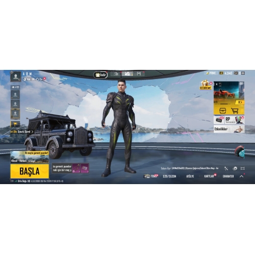  FULL+FULL DOLU PUBG HESAP