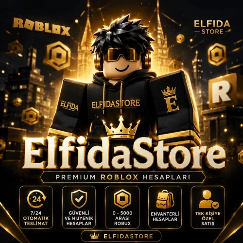  Platinium+ ROBLOX HESAPLARI  ROBUX ŞANSI  OTOMATİK TESLİMAT