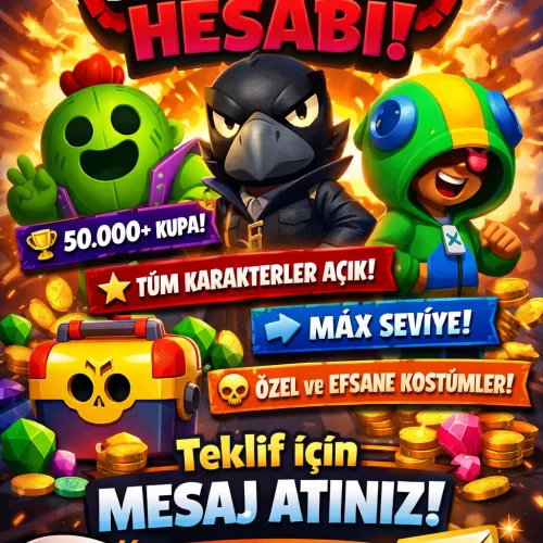  Brawl stars hesap ?