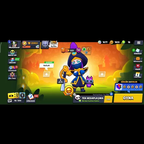  Brawn star 2024 hesap 81 karakter 24bin kupa