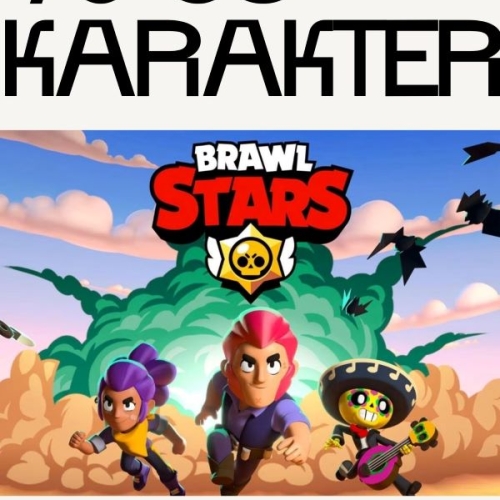 BRAWL  STARS 70-98 KARAKTER RANDOM HESAP