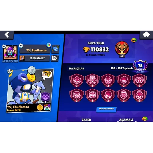  110k hesap