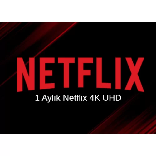  SİZE ÖZEL 1 AYLIK Netflix 4K UHD! - 30 Gün