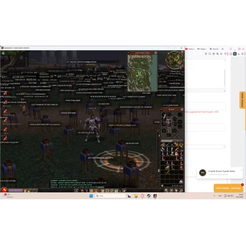 49 LVL BEDENSEL 40M YANG 41 LEVEL ŞAMANLI 12 LEVEL ZIRHLI AT