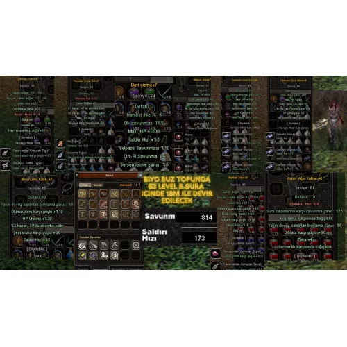  63 LEVEL B.SİLAH FULL SALDIRI HIZLI TANK