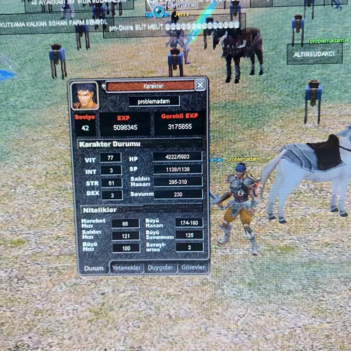  42 lw bedensel  swnin tanınan cari problemadam