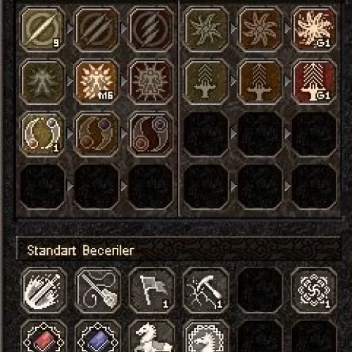  62 LEVEL 2 GLİ SAVAŞÇI, 2GLİ ŞAMANLA EVLİ, BİYO ŞEYTAN Asker At