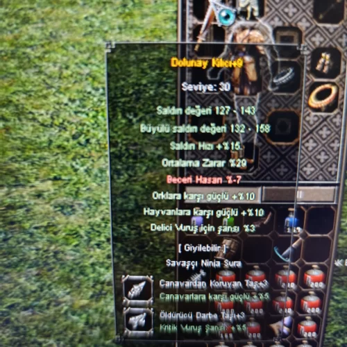 69 lvl Bedensel 3 gli skil kaybı yok