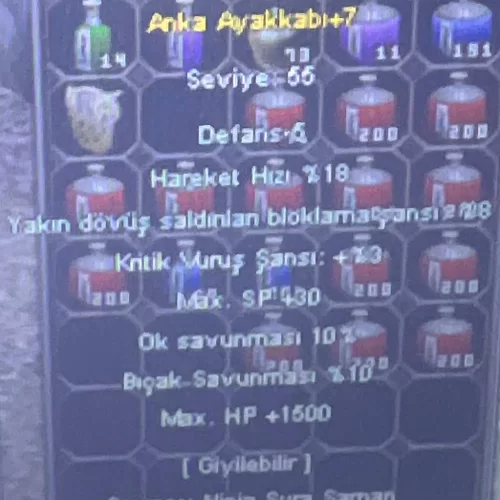  65 LVL 2 G BEDENSEL SAVAŞÇI