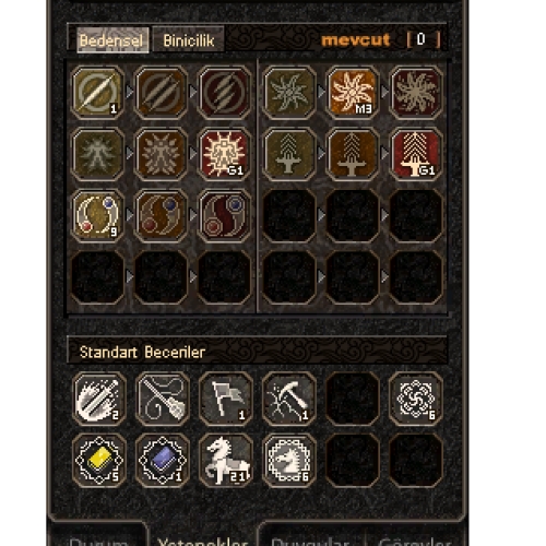  65 LEVEL BEDENSEL SAVAŞÇI. 2 G Lİ HAVA ÖFKE EVLİ ŞAMAN 55 LEVEL 2 GLİ