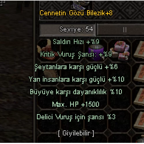  SERVERIN EN ELİT BİLEZİĞİ  DETAY İÇERDE