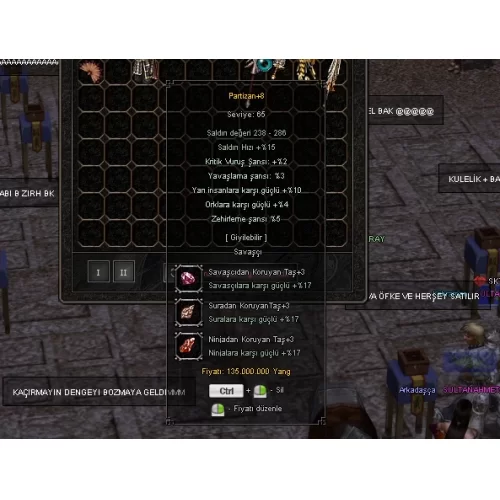 +8 PARTİZAN ELİT WSLİK