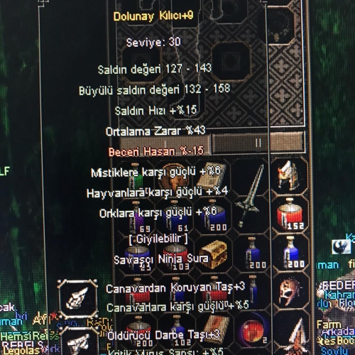 +9 43 ORT ELİT DOLU SANİYELİK TESLİMAT