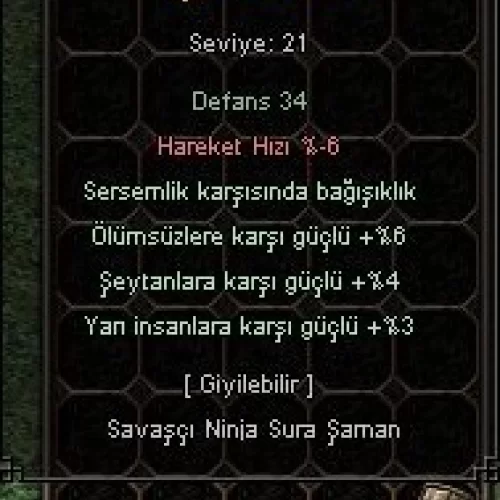 4 Efsun +4 Beşgen Kalkan