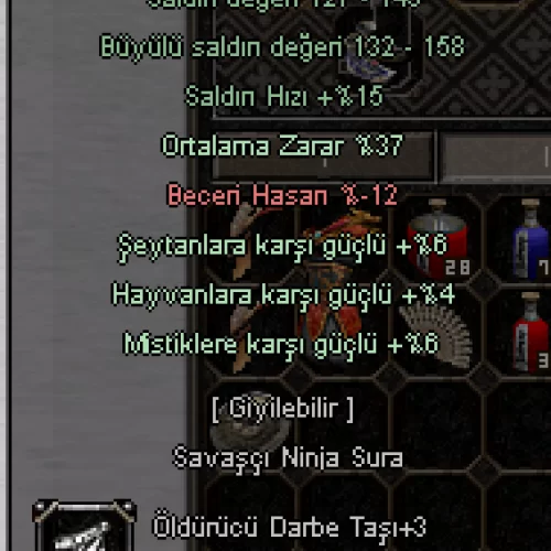  DOLUNAY 37 ORT +9 FULL TAŞLI HO