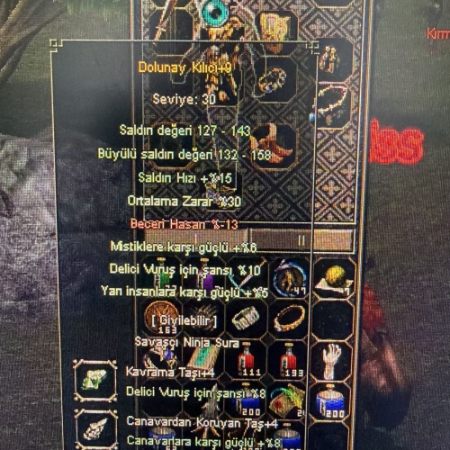 30 ORT 5 YARI 10 DELİCİ 4 TAŞLI ELİT DOLU