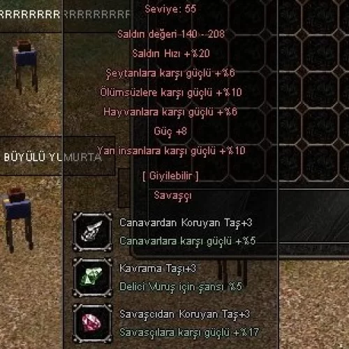  +8 kurtuluş palası 10 yarı 8 güç
