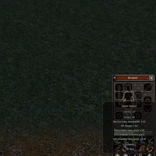  10yarı 10büyü 15ok demirkask+7