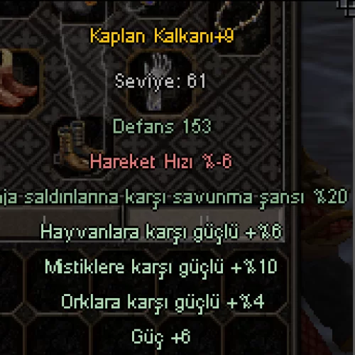  +9 KAPLAN PLAKA 5 efsun sersem güc
