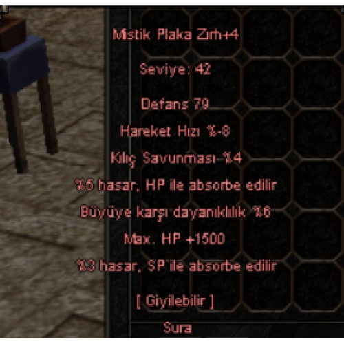  +4 MİSTİK PLAKA 5 EFSUN