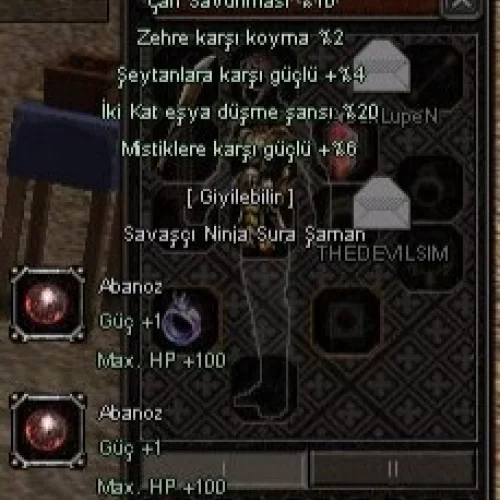  +8 ABANOZ KÜPE 20İKİ KAT ESYA CEVHERLI