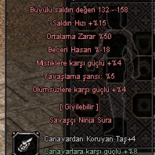  50 ORT  +4 TAŞLI ELİT DOLU