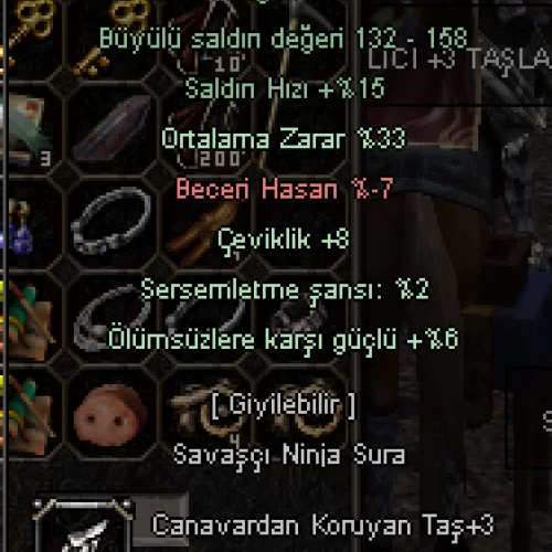  +9 33 Ort 8 Çevik Dolunay