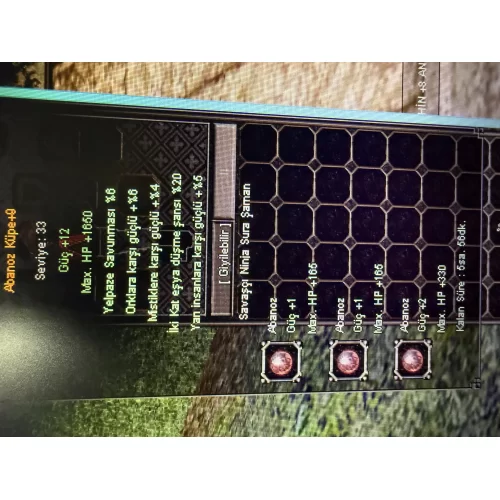  +9 ABANOZ KÜPE 20 eşya 5 yarı