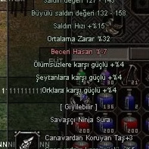  +9 dolunay 32 ort. efsunlu taşlı