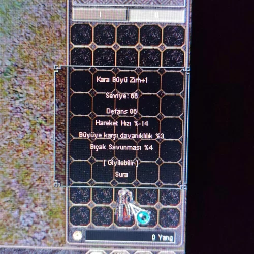 +1 Karabüyü Zırhı