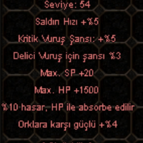 CENNET BİLEZİK 1.5K HP 10 ABSORBE 3 DELİCİ