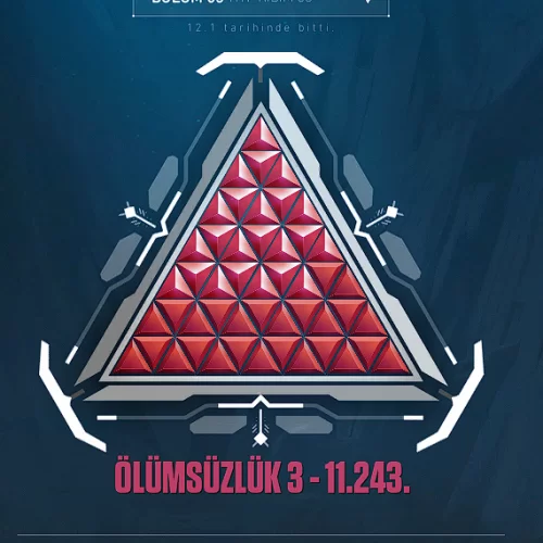  549 LEVEL PEAK İMMORTAL 3 PAZARLIK PAYI VARDIR.