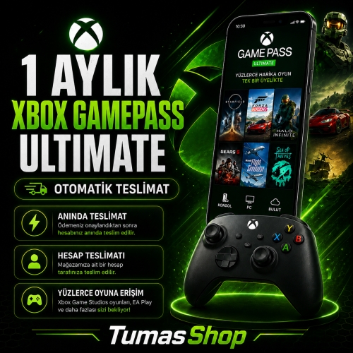  3 Aylık Xbox Gamepass Ultimate - Otomatik Teslimat