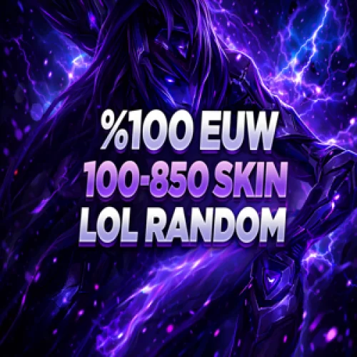  ⭐100EUW⚡LOL 100-850 SKİN RANDOM HESAP⚡