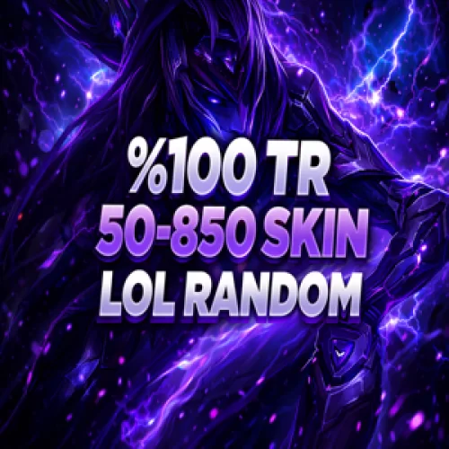  ⭐100TR⚡LOL 50-850 SKİN RANDOM HESAP⚡
