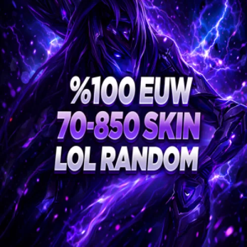  ⭐100EUW⚡LOL 70-850 SKİN RANDOM HESAP⚡