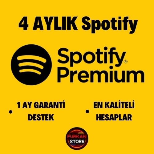  4 AYLIK SPOTİFY PREMİUM KODU + OTOMATİK TESLİMAT