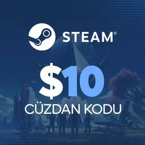  10 USD Steam Cüzdan Kodu Manuel Teslimat